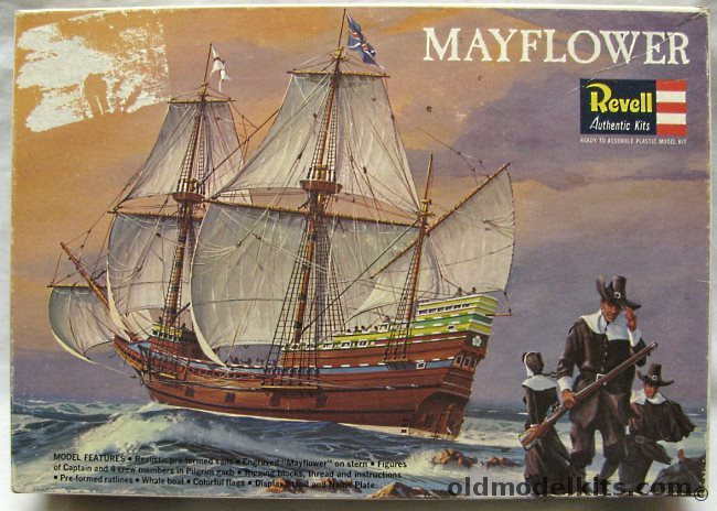 Revell The Mayflower - Pilgrims Ship from 1620, H327-300 plastic model kit